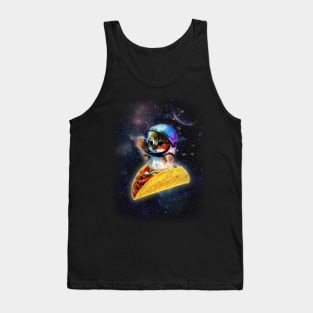 Taco Space Cat Tank Top